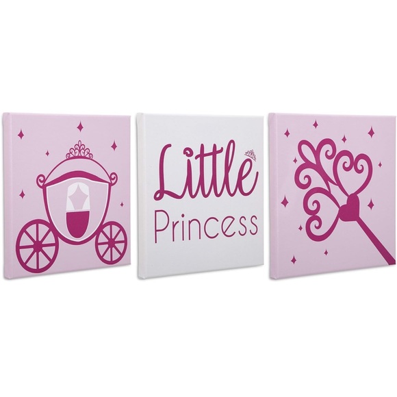 Princess Bedroom Accessories in Pink and White - Picture 2 of 16